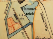 Lage der Hütte 1854